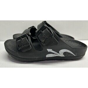 gdefy Gravity Defyer Black Therapeutic Sandals  slip on slide women 9